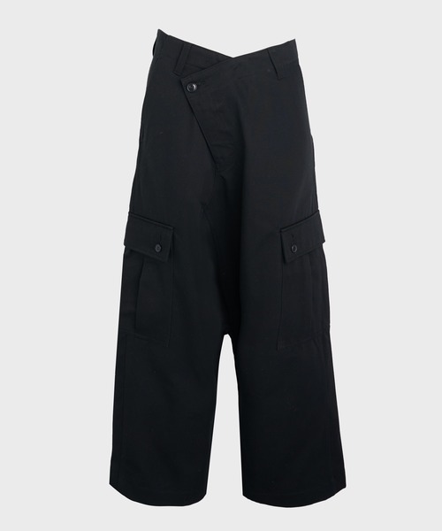 neonsigh drill wide pants black