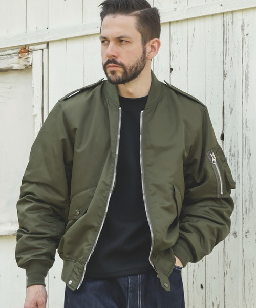 ★関税/送料込★JEMUT★Rich Over MA-1 Jacket BIG POCKET OVER MA-1（MA-1）｜LAGUA GEM（ラグアジェム）の