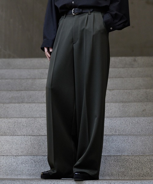 【CLEL】Prime TR 3D Tuck Pants / Lサイズ CLEL】Prime TR 3D Tuck Pants / Lサイズ