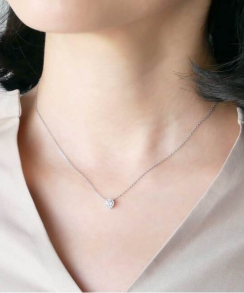 VENDOME AOYAMA | プラチナ ダイヤモンドグレース ネックレス 計0.21ct 