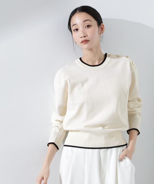 parts lab ブラック Vネック ニットセーター grancy - メルカリ parts