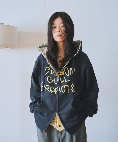 トップス common gull products. COMMON GULL PRODUCTS. | common gull products. zip hoodie 25spring