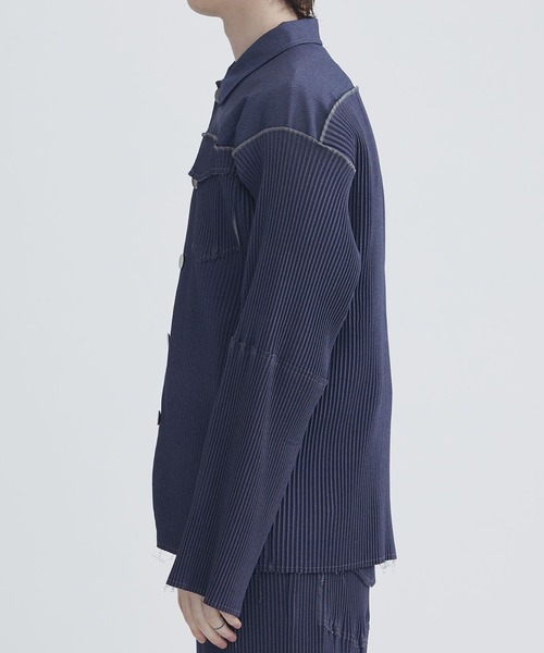 ジャケット・アウター kotohayokozawa denim like pleats jacket kotohayokozawa denim like pleats jacket