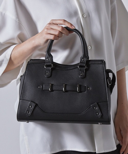 CLEL | 【CLEL】Mini Boston 2way Shoulder/Hand Bag / ミニボストン