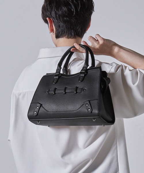 CLEL | 【CLEL】Mini Boston 2way Shoulder/Hand Bag / ミニボストン