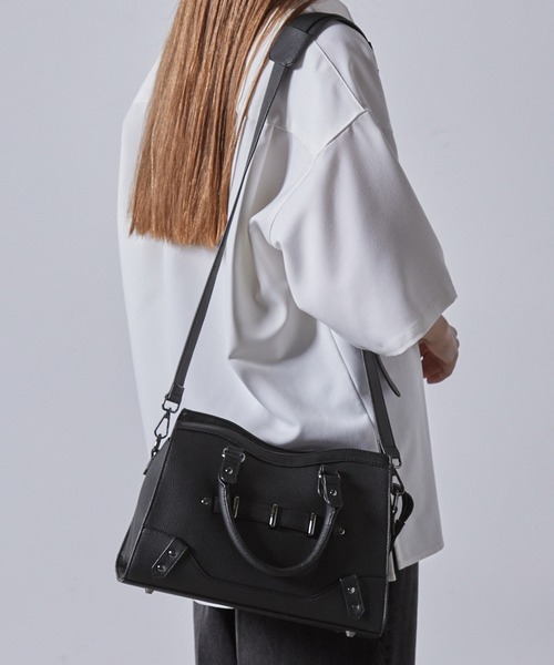 CLEL | 【CLEL】Mini Boston 2way Shoulder/Hand Bag / ミニボストン