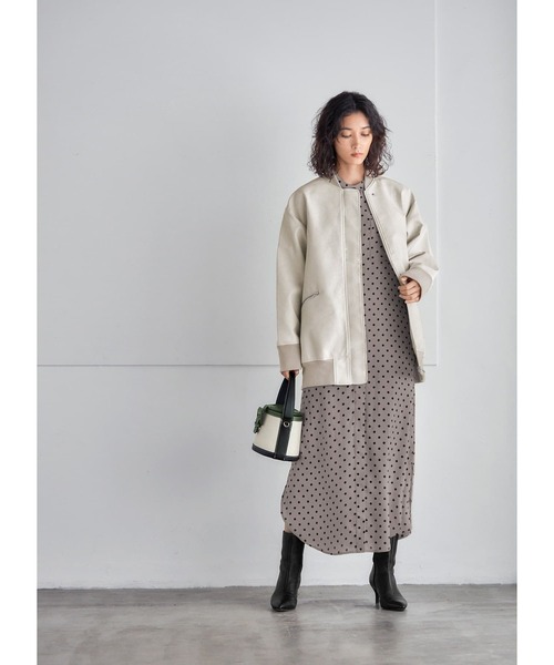 STYLE DELI | フェイクレザーBIGブルゾン - Buyee, an Online