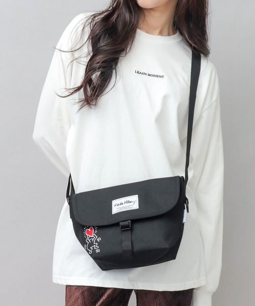 『KEITH HARING』メッセンジャーバッグ JUNESELECT Keith Haring キースヘリング メッセンジャーバッグ