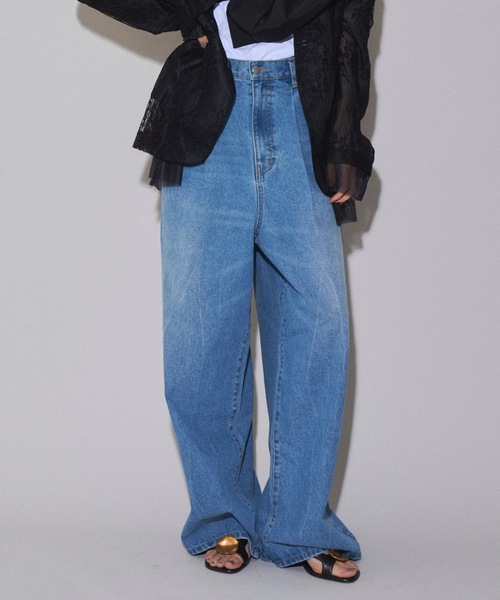 YAE | Super wide mens like denim／スーパーワイドメンズライク