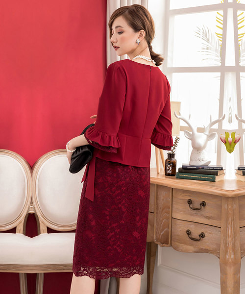 Dress Star セットアップ スカートレースセットアップドレス Buyee An Online Proxy Shopping Service Shop At Zozotown Bot Online