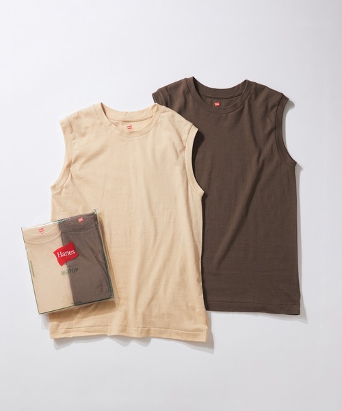 〈定番・人気〉【Hanes for BIOTOP】Sleeveless T-shirts BIOTOP(ビオトープ) / 〈定番・人気〉【Hanes for BIOTOP