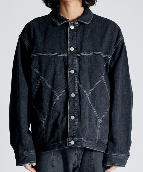 JIEDA | PANEL DENIM JACKET - Buyee, an Online Proxy Shopping