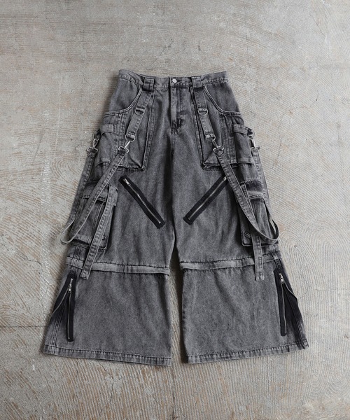 ERAR | 【ERAR】3wayルーズシルエットハイギミックサスペンダーカーゴ