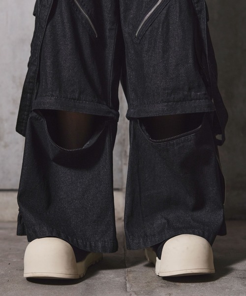 ERAR | 【ERAR】3wayルーズシルエットハイギミックサスペンダーカーゴ