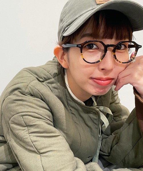 ブラックボストン型ファッションメガネ Zoff 伊達メガネ メガネ 眼鏡 ボストン型 メガネ｜黒縁フレーム