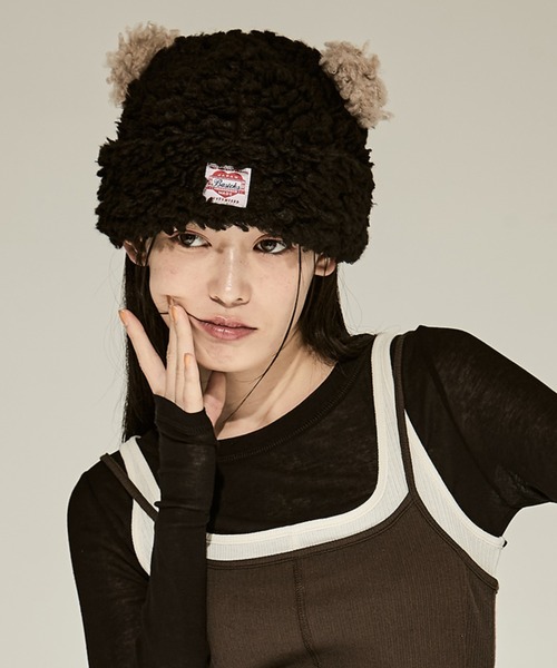 BASICKS BEAR BEANIE ベーシックス BASICKS - 【残りわずか】Bear Beanie | ACRMTSM ONLINE STORE