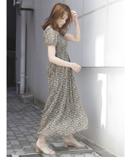Dazzlin シフォンシャーリングロングワンピース Buyee An Online Proxy Shopping Service Shop At Zozotown Bot Online