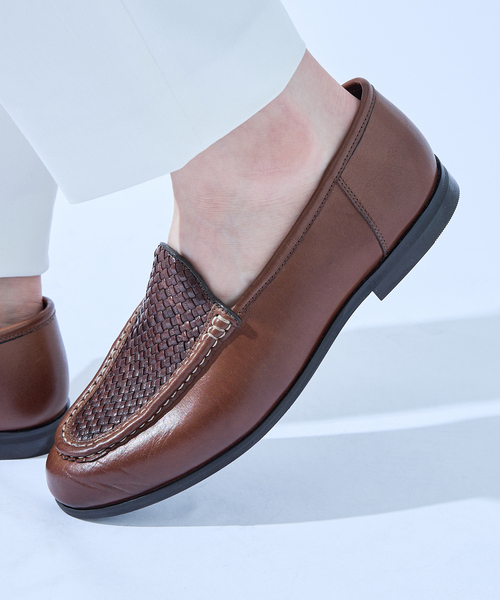 レザーメッシュスリッポン alfredoBANNISTER alfredoBANNISTER｜レザーメッシュスリッポン | Rakuten Fashion