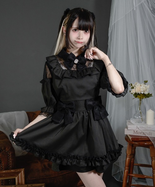 Palelfy パルエルフィー 姫リボンコンビネゾン M1091027329安