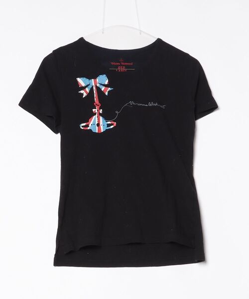 Vivienne Westwood RED LABEL◆半袖カットソー/M/レーヨン/マルチカラー/総柄/12-01-341002// ヴィヴィアンウエストウッドレッドレーベル Vivienne Westwood