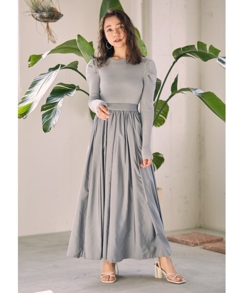 SNIDEL | パワショルニットドッキングワンピース - Buyee日本代購服務