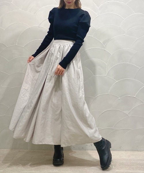SNIDEL | パワショルニットドッキングワンピース - Buyee日本代購服務