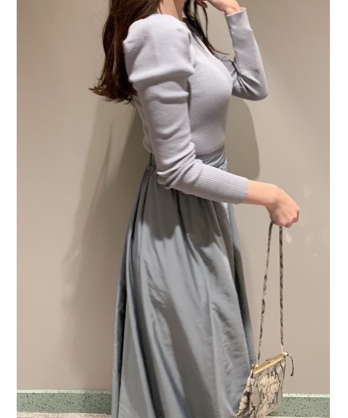 SNIDEL | パワショルニットドッキングワンピース - Buyee日本代購服務