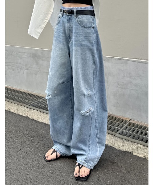 MARKAWARE | 【MARKAWARE/マーカウェア】TRIPLE PLEATED WIDE TROUSERS