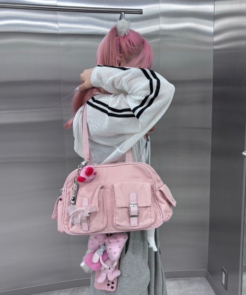 NEVER MIND THE XU / CHIKASHITSU+ | 【nmtc+】pocket shoulder