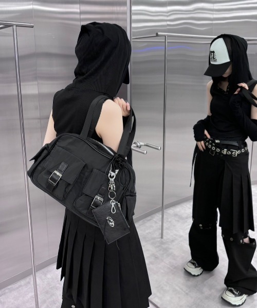 NEVER MIND THE XU / CHIKASHITSU+ | 【nmtc+】pocket shoulder
