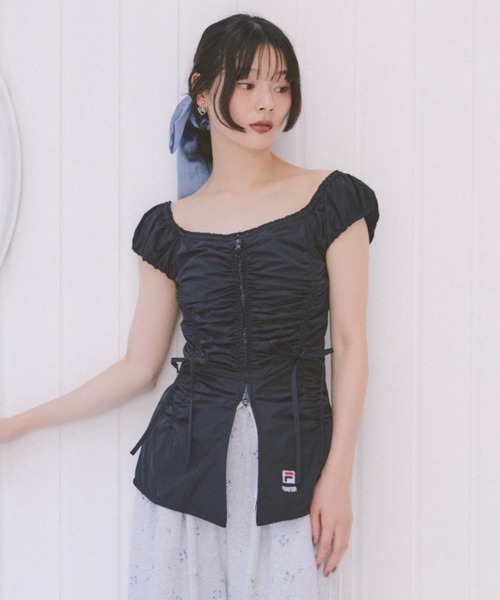 FURFUR | 【FILAコラボ】パフスリーブトップス - Buyee, an