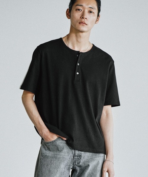 MINORITY | 【MinoriTY】切り替えドルマンビッグTシャツ 半袖Tシャツ