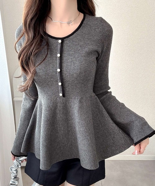 トップス todayful Powdery Turtle Tops TODAYFUL(トゥデイフル) / Life's online store（ライフズ） / Powdery