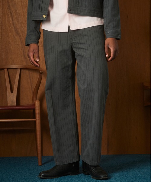 SCHOTT | Schott/ショット/LINEN TROUSERS/リネン トラウザー - Buyee