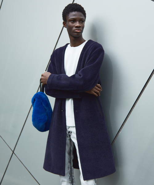 Jackets/Outer collarless coat ZOZOTOWN MEN List Price | Buyee, an