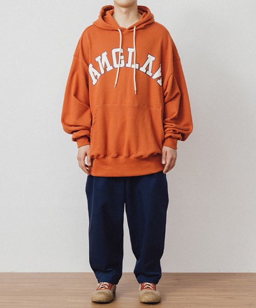 ANGLAN | ANGLAN-Big Arch Logo Hoodie/アングラン ビッグ