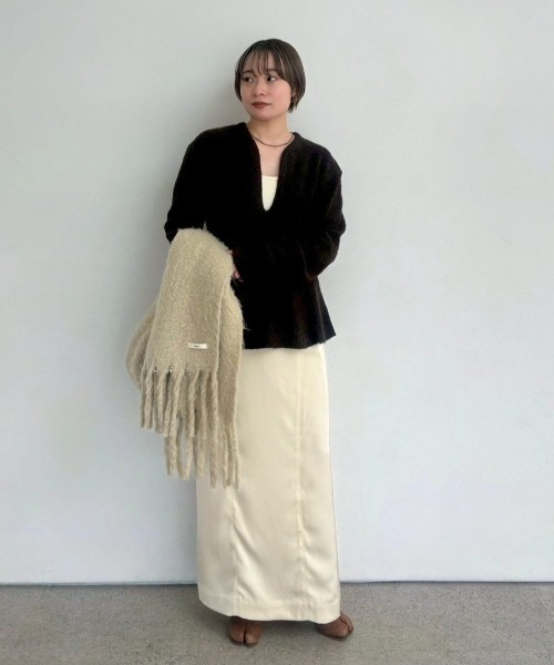 ANUKE | Soft Peplum Knit - Buyee, an Online Proxy Shopping Service