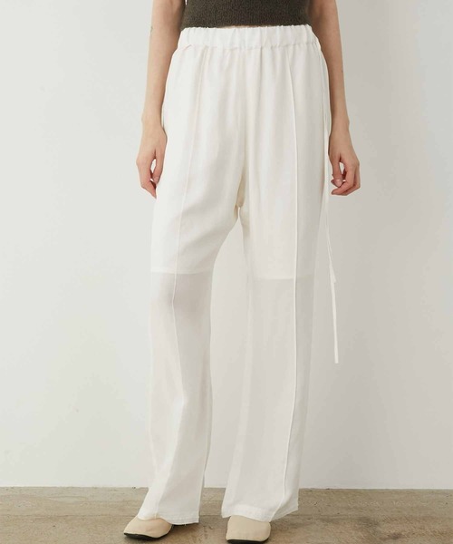 LA PEAU DE GEM | 【LA PEAU DE GEM】flare knit pants/フレアニット
