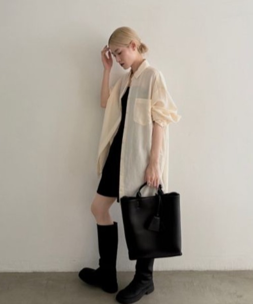 TODAYFUL | 【TODAYFUL/トゥデイフル】Sliky Pocket Shirts/シルキー