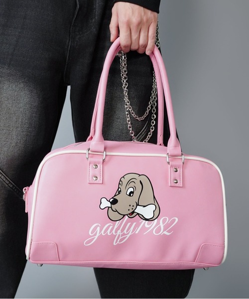 【極美品】ガルフィー レザーボストンバッグ 2way 犬ロゴ 極美品】ガルフィー レザーボストンバッグ 2way 犬ロゴ - メルカリ