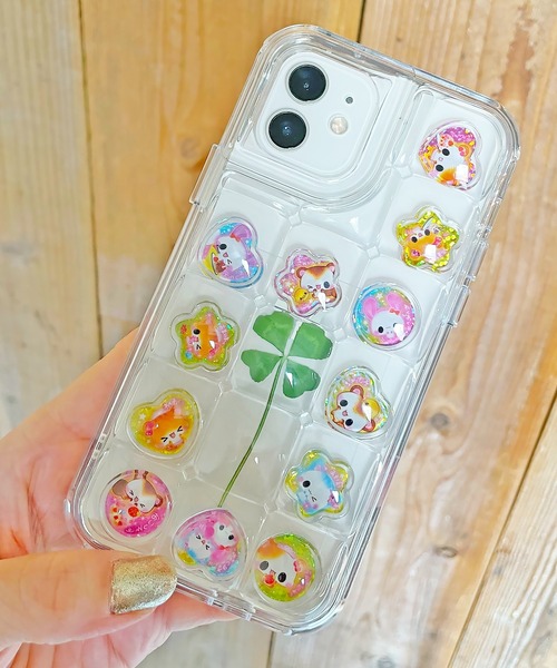 SPINNS | ＼とじこめ／ぽこぽこiPhoneケース / タイルシールや
