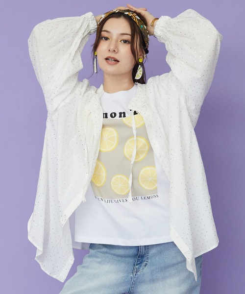 tシャツ 「JETSET SOLO PLUS」ドロストヘムポンチカットソー レディース JETSET SOLO PLUS tシャツ 「JETSET PLUS」ドロストヘムポンチ