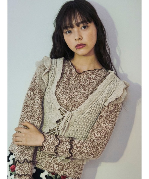 Merry Jenny チュールフリルニットビスチェ Buyee日本代購服務 於zozotown購物 Bot Online Merry Jenny チュールフリルニットビスチェ Buyee日本代購服務 於zozotown購物 Bot Online