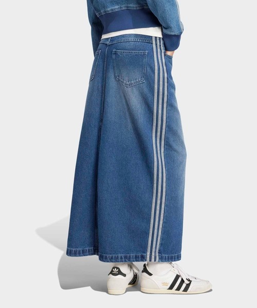 ADIDAS | アディカラー・スリーストライプス・デニム・ペンシル