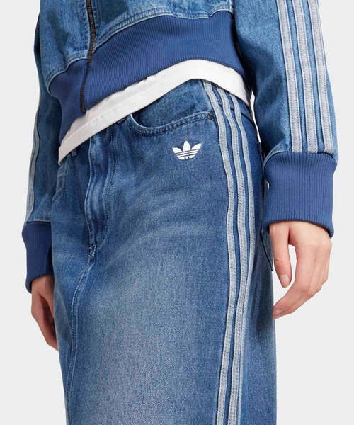 ADIDAS | アディカラー・スリーストライプス・デニム・ペンシル