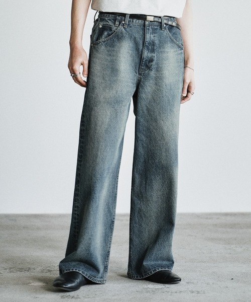 パンツ soshiotsuki lupe denime SOSHIOTSUKI | 【SOSHIOTSUKI/ソウシオオツキ】LUPE DENIM PANTS