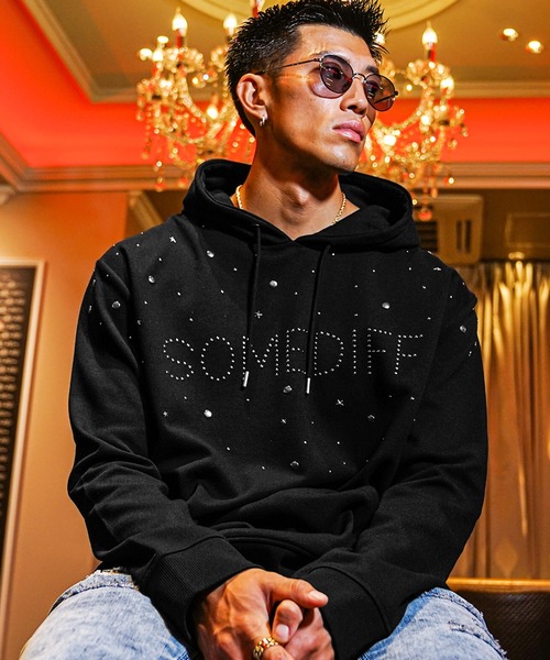 フレッドペリー ロゴ刺繍 裏毛 ドローコード プルオーバーフーディ