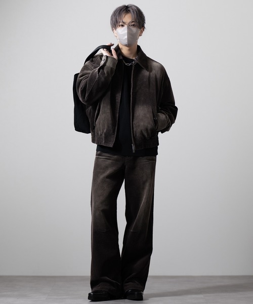 CLEL | 【CLEL】Antique Design Corduroy Blouson / アンティーク