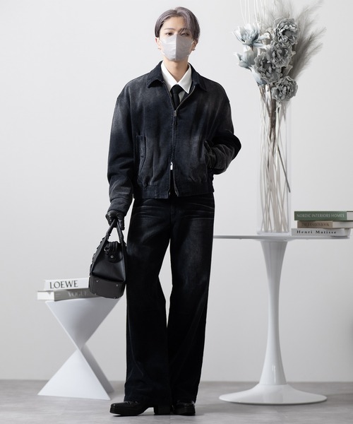 CLEL | 【CLEL】Antique Design Corduroy Blouson / アンティーク