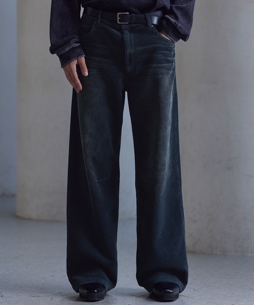 パンツ CLELAntique Design Corduroy Slacks Pants CLEL | 【CLEL】Antique Design Corduroy Slacks Pants / アンティーク